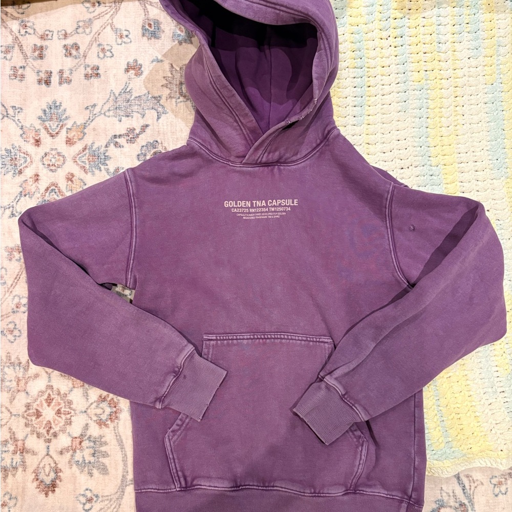GOLDEN TNA Purple Hoodie